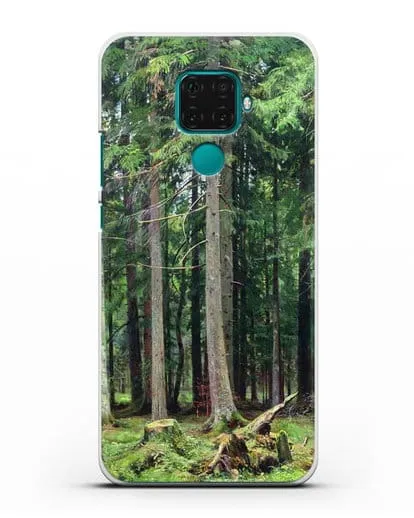 Чехол Лес в Мордвинове (Шишкин Иван) силиконовый для Huawei Mate 30 Lite