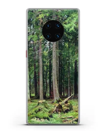 Чехол Лес в Мордвинове (Шишкин Иван) силиконовый для Huawei Mate 30 Pro
