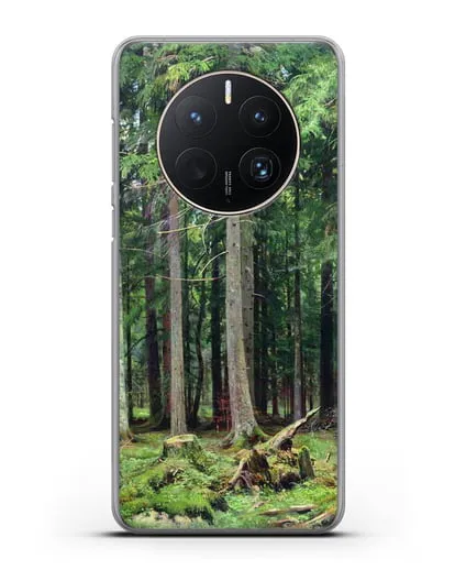 Чехол Лес в Мордвинове (Шишкин Иван) силиконовый для Huawei Mate 50 Pro