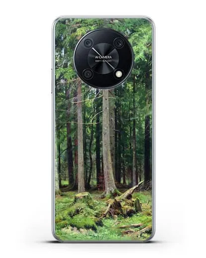 Чехол Лес в Мордвинове (Шишкин Иван) силиконовый для Huawei Nova Y90
