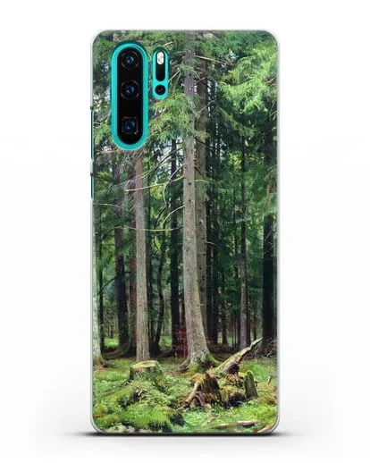Чехол Лес в Мордвинове (Шишкин Иван) силиконовый для Huawei P30 Pro