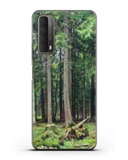 Чехол Лес в Мордвинове (Шишкин Иван) силиконовый для Huawei P Smart 2021