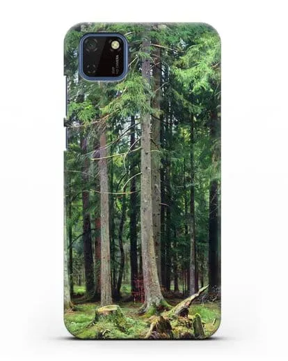 Чехол Лес в Мордвинове (Шишкин Иван) силиконовый для Huawei Y5P