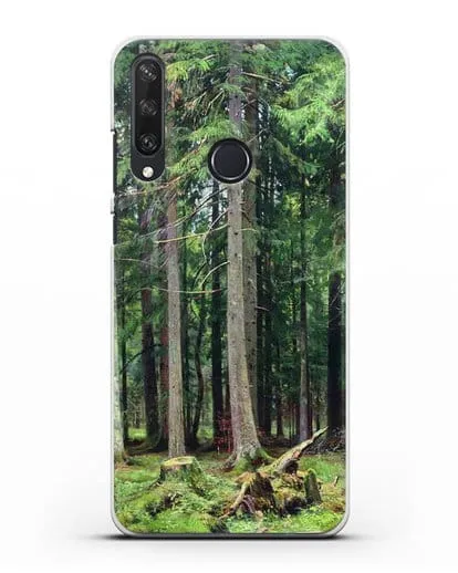 Чехол Лес в Мордвинове (Шишкин Иван) силиконовый для Huawei Y6P