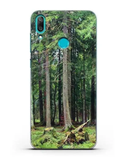 Чехол Лес в Мордвинове (Шишкин Иван) силиконовый для Huawei Y7 2019