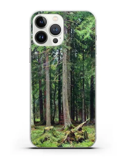 Чехол Лес в Мордвинове (Шишкин Иван) силиконовый для iPhone 13 Pro Max