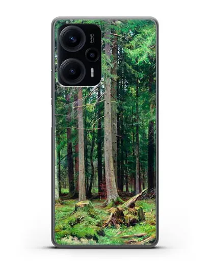 Чехол Лес в Мордвинове (Шишкин Иван) силиконовый для Xiaomi Poco F5