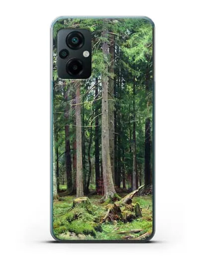 Чехол Лес в Мордвинове (Шишкин Иван) силиконовый для Xiaomi Poco M5