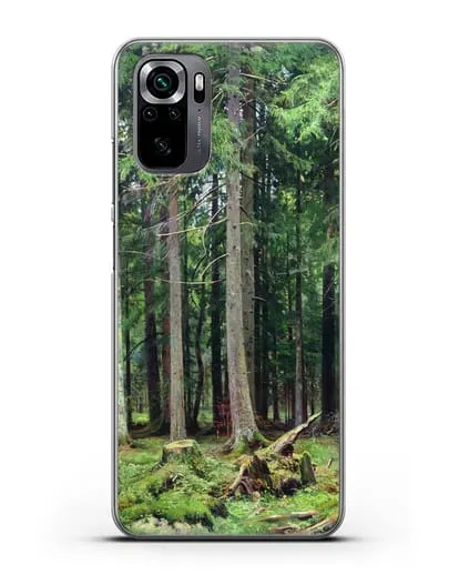 Чехол Лес в Мордвинове (Шишкин Иван) силиконовый для Xiaomi Poco M5s