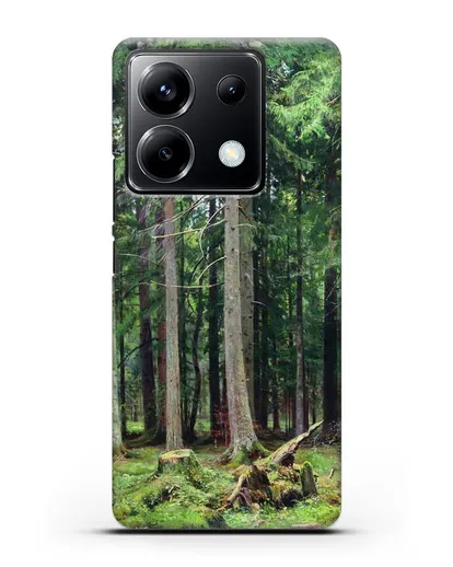 Чехол Лес в Мордвинове (Шишкин Иван) силиконовый для Xiaomi Poco X6