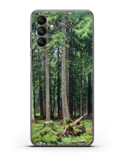 Чехол Лес в Мордвинове (Шишкин Иван) силиконовый для Samsung Galaxy A04s [SM-A047]