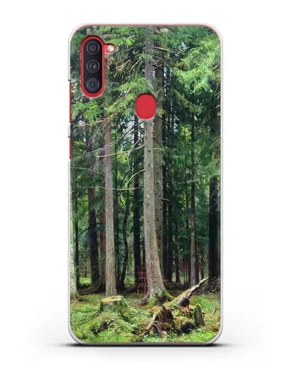 Чехол Лес в Мордвинове (Шишкин Иван) силиконовый для Samsung Galaxy A11 [SM-A115F]