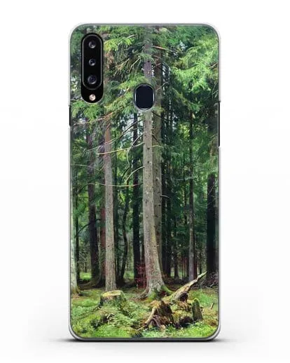 Чехол Лес в Мордвинове (Шишкин Иван) силиконовый для Samsung Galaxy A20s [SM-A207FN]