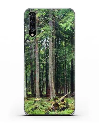 Чехол Лес в Мордвинове (Шишкин Иван) силиконовый для Samsung Galaxy A30s [SM-A307FN]