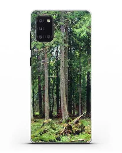 Чехол Лес в Мордвинове (Шишкин Иван) силиконовый для Samsung Galaxy A31 [SM-A315F]