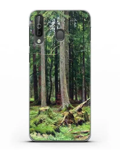 Чехол Лес в Мордвинове (Шишкин Иван) силиконовый для Samsung Galaxy A40s [SM-A507FN]
