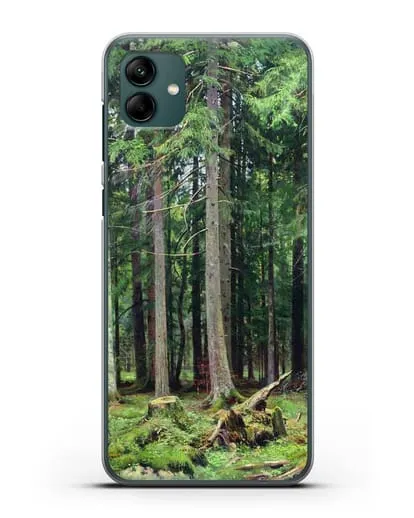 Чехол Лес в Мордвинове (Шишкин Иван) силиконовый для Samsung Galaxy A04 [SM-A045F]