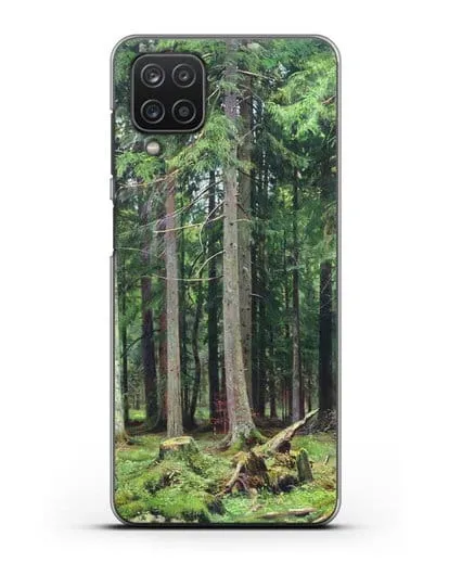 Чехол Лес в Мордвинове (Шишкин Иван) силиконовый для Samsung Galaxy A12 [SM-A125F]