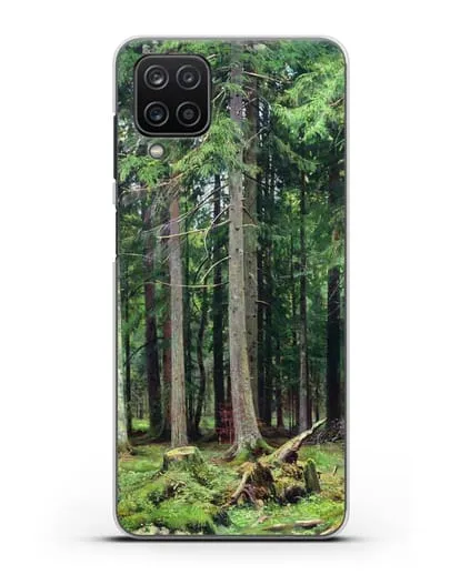 Чехол Лес в Мордвинове (Шишкин Иван) силиконовый для Samsung Galaxy A12s [SM-A127F]