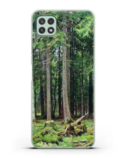 Чехол Лес в Мордвинове (Шишкин Иван) силиконовый для Samsung Galaxy A22 [SM-A225F]