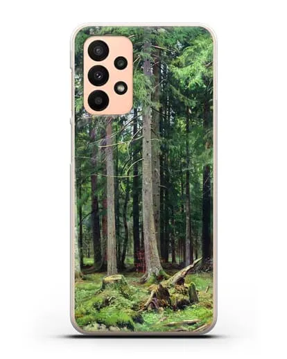 Чехол Лес в Мордвинове (Шишкин Иван) силиконовый для Samsung Galaxy A23 [SM-A235F]