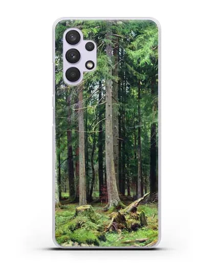 Чехол Лес в Мордвинове (Шишкин Иван) силиконовый для Samsung Galaxy A33