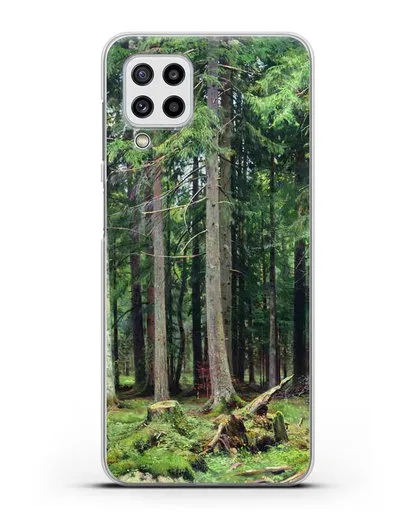 Чехол Лес в Мордвинове (Шишкин Иван) силиконовый для Samsung Galaxy M32 [SM-M325F]