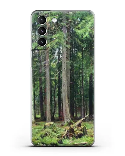 Чехол Лес в Мордвинове (Шишкин Иван) силиконовый для Samsung Galaxy S22 Plus