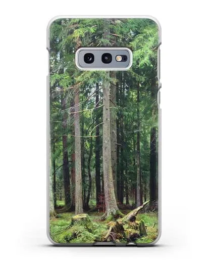 Чехол Лес в Мордвинове (Шишкин Иван) силиконовый для Samsung Galaxy S10e [SM-G970F]