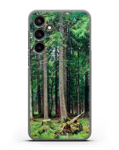 Чехол Лес в Мордвинове (Шишкин Иван) силиконовый для Samsung Galaxy S23 FE