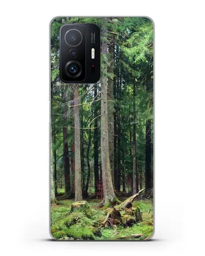 Чехол Лес в Мордвинове (Шишкин Иван) силиконовый для Xiaomi 11T Pro