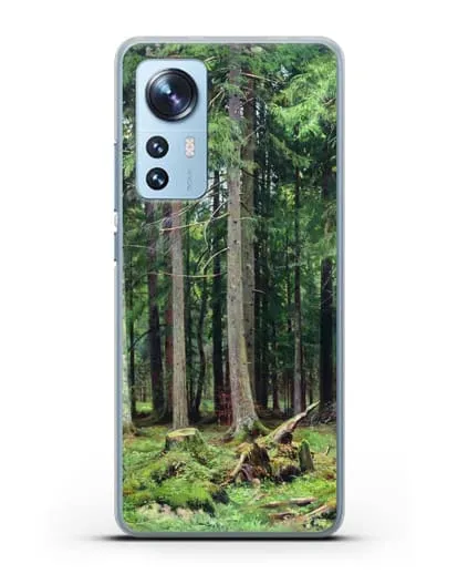 Чехол Лес в Мордвинове (Шишкин Иван) силиконовый для Xiaomi 12X