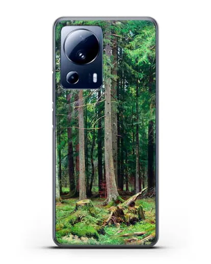 Чехол Лес в Мордвинове (Шишкин Иван) силиконовый для Xiaomi 13 Lite