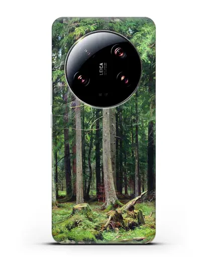 Чехол Лес в Мордвинове (Шишкин Иван) силиконовый для Xiaomi 13 Ultra