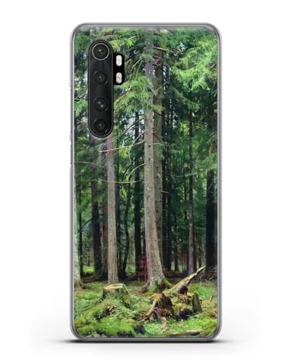 Чехол Лес в Мордвинове (Шишкин Иван) силиконовый для Xiaomi Mi 10 Lite