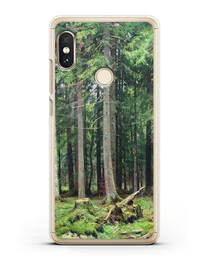 Чехол Лес в Мордвинове (Шишкин Иван) силиконовый для Xiaomi Mi A2 Lite
