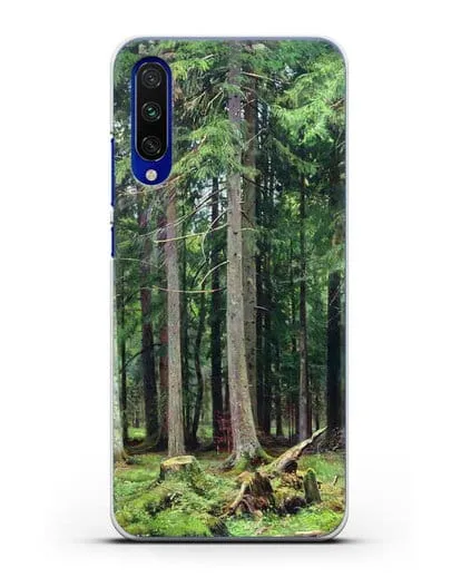 Чехол Лес в Мордвинове (Шишкин Иван) силиконовый для Xiaomi Mi A3