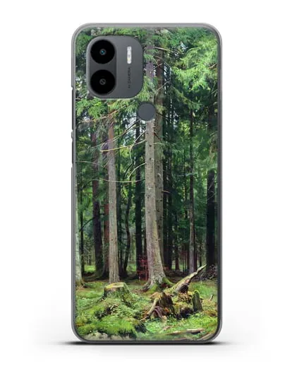Чехол Лес в Мордвинове (Шишкин Иван) силиконовый для Xiaomi Redmi A1