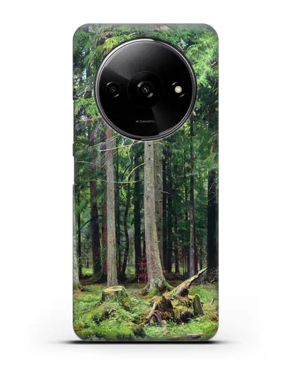 Чехол Лес в Мордвинове (Шишкин Иван) силиконовый для Xiaomi Redmi A3