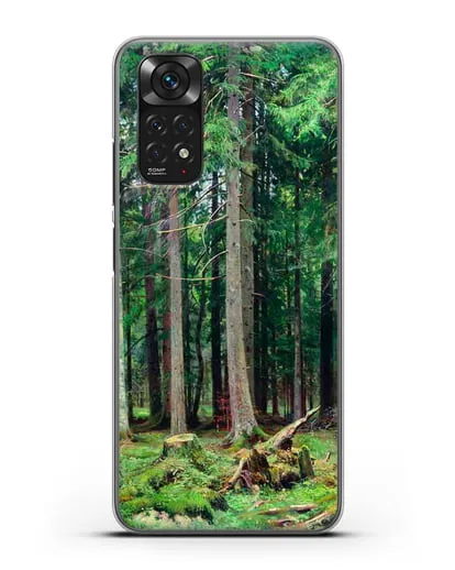 Чехол Лес в Мордвинове (Шишкин Иван) силиконовый для Xiaomi Redmi Note 11