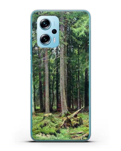 Чехол Лес в Мордвинове (Шишкин Иван) силиконовый для Xiaomi Redmi Note 11T Pro