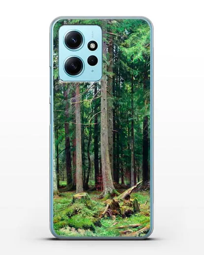 Чехол Лес в Мордвинове (Шишкин Иван) силиконовый для Xiaomi Redmi Note 12 4G