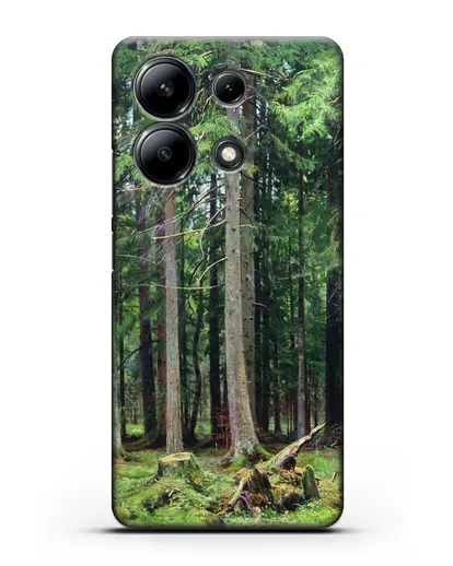 Чехол Лес в Мордвинове (Шишкин Иван) силиконовый для Xiaomi Redmi Note 13 4G