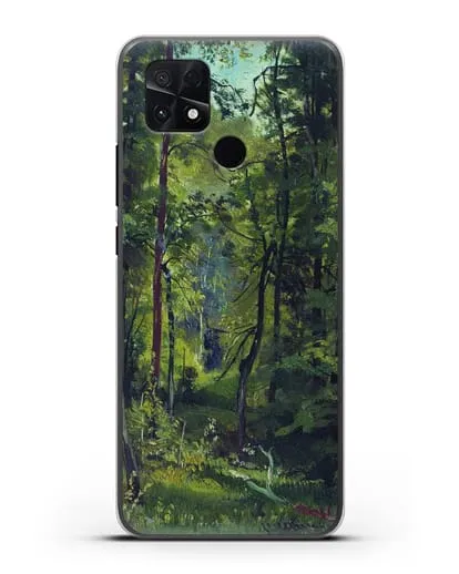 Чехол Лес. Этюд (Шишкин Иван) силиконовый для Xiaomi Poco C40