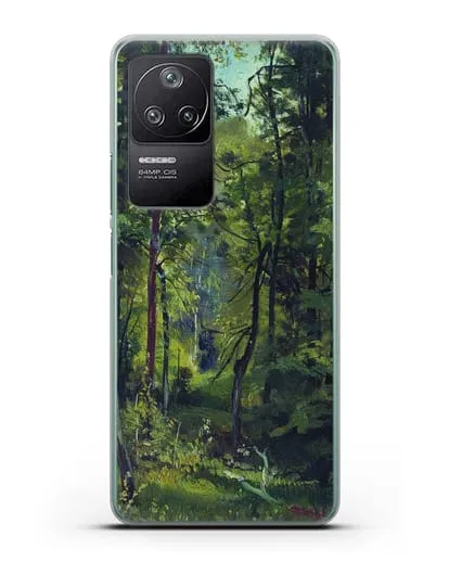 Чехол Лес. Этюд (Шишкин Иван) силиконовый для Xiaomi Poco F4
