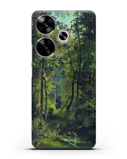 Чехол Лес. Этюд (Шишкин Иван) силиконовый для Xiaomi Poco F6