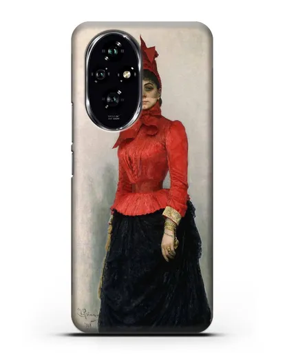 Чехол Портрет баронессы В.И.Икскуль фон Гильденбандт (Репин Илья) силиконовый для Honor 200