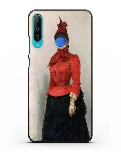 Чехол Портрет баронессы В.И.Икскуль фон Гильденбандт (Репин Илья) силиконовый для Honor 9C