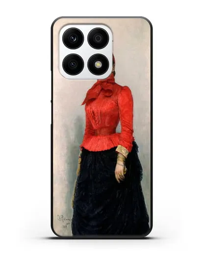 Чехол Портрет баронессы В.И.Икскуль фон Гильденбандт (Репин Илья) силиконовый для Honor X8a