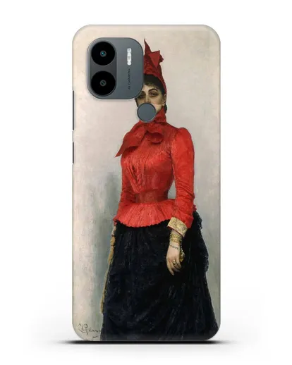 Чехол Портрет баронессы В.И.Икскуль фон Гильденбандт (Репин Илья) силиконовый для Xiaomi Poco C51